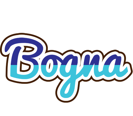 Bogna raining logo