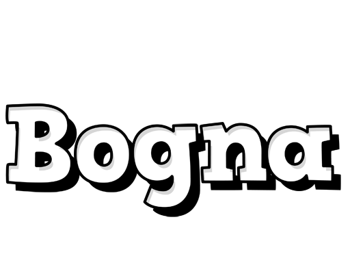 Bogna snowing logo