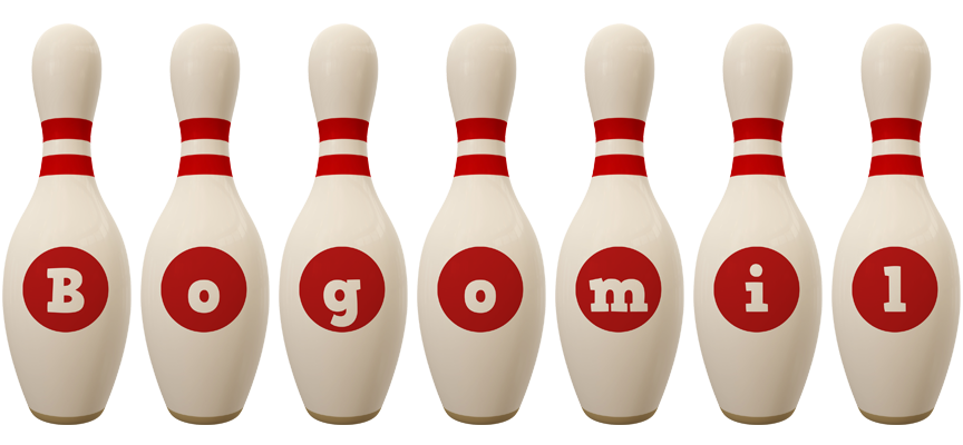 Bogomil bowling-pin logo
