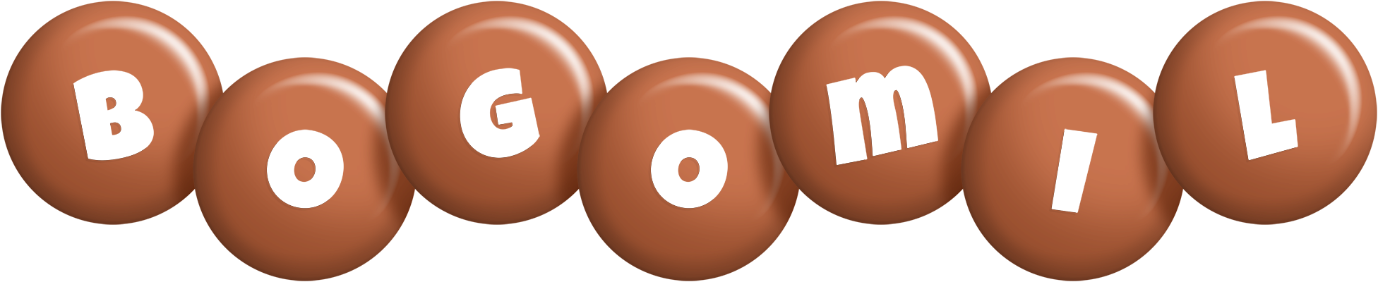 Bogomil candy-brown logo
