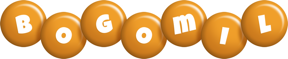 Bogomil candy-orange logo