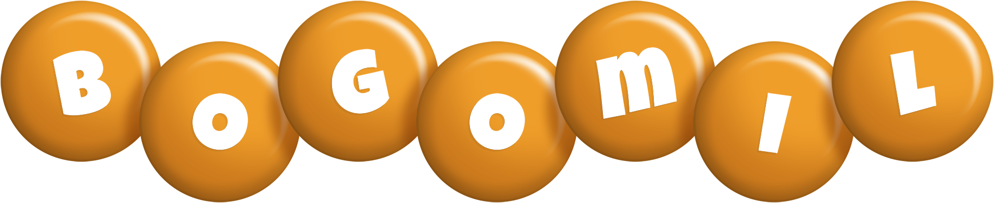 Bogomil candy-orange logo