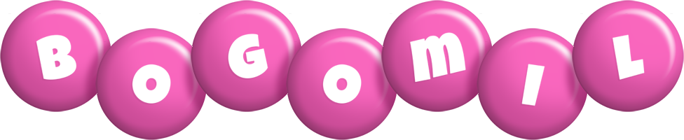 Bogomil candy-pink logo