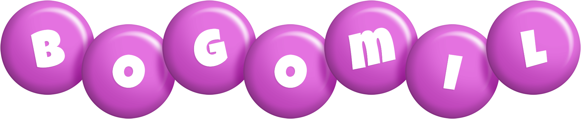 Bogomil candy-purple logo