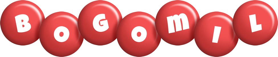 Bogomil candy-red logo