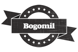 Bogomil grunge logo