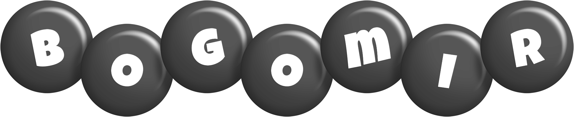 Bogomir candy-black logo