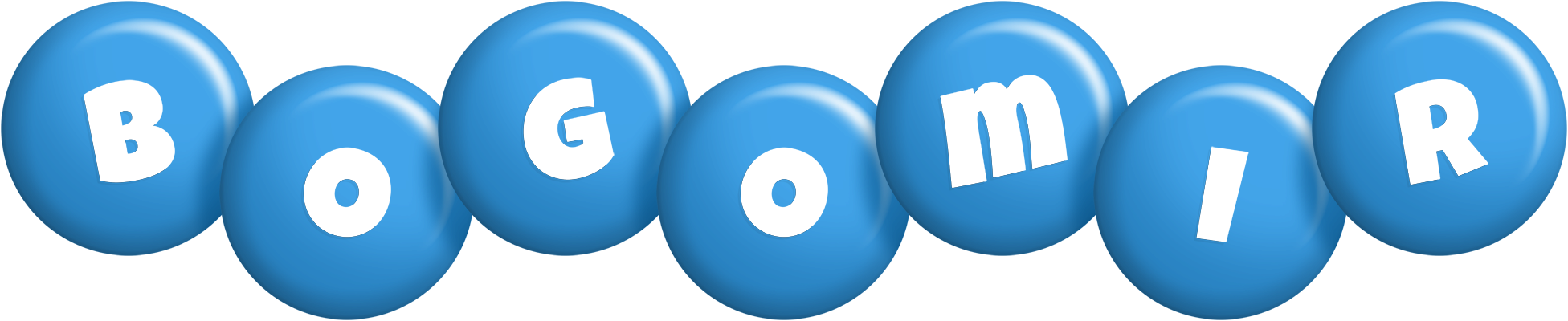 Bogomir candy-blue logo