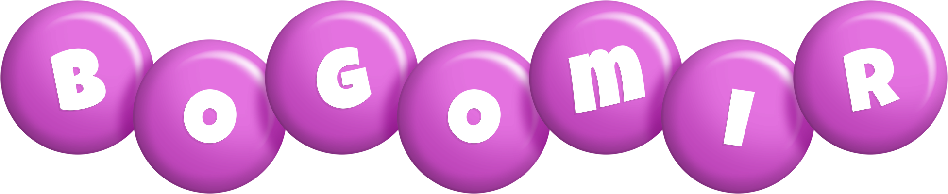 Bogomir candy-purple logo