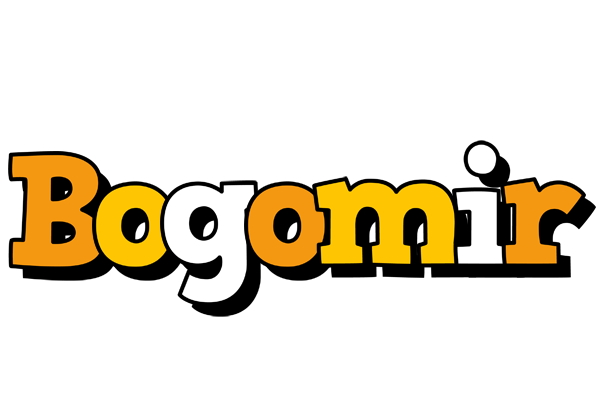 Bogomir cartoon logo