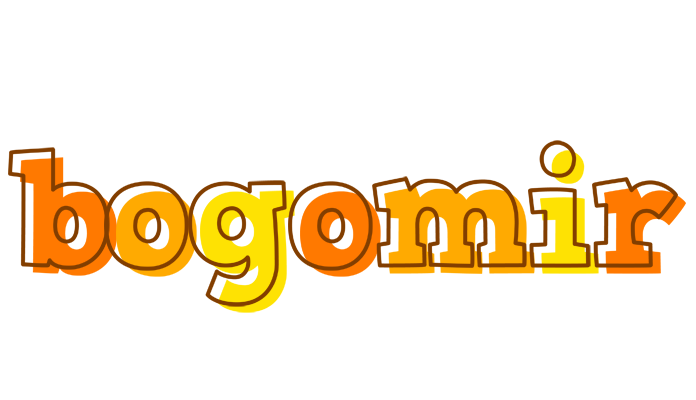 Bogomir desert logo