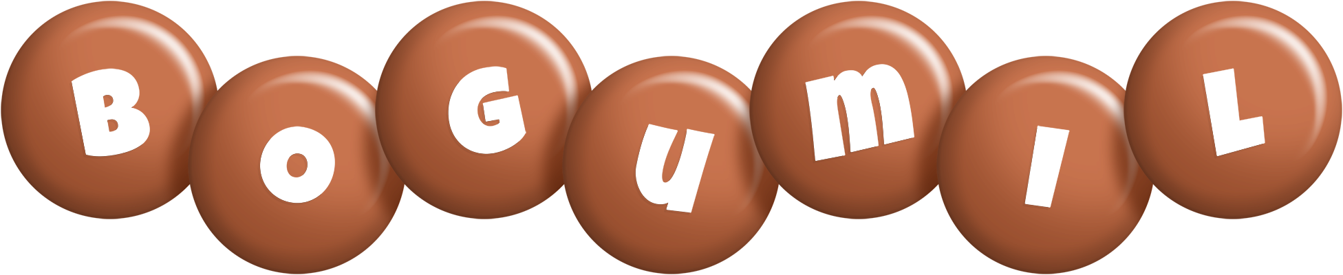 Bogumil candy-brown logo