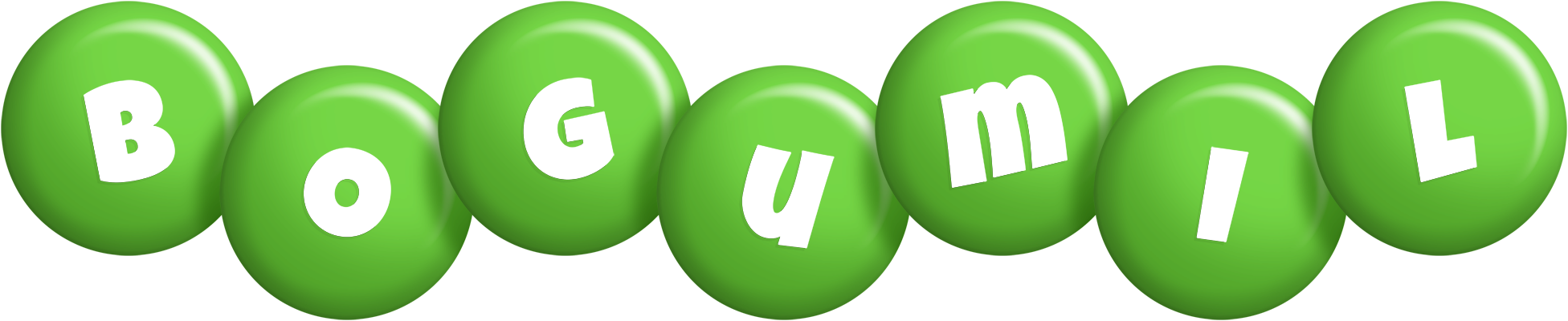 Bogumil candy-green logo
