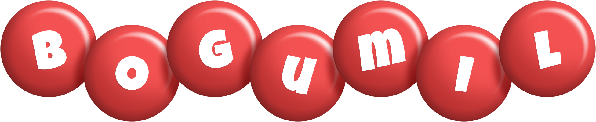Bogumil candy-red logo