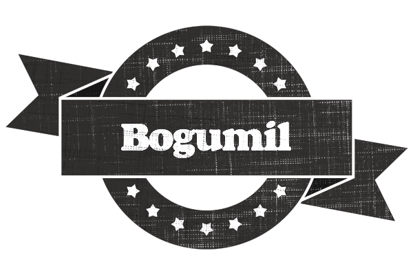 Bogumil grunge logo