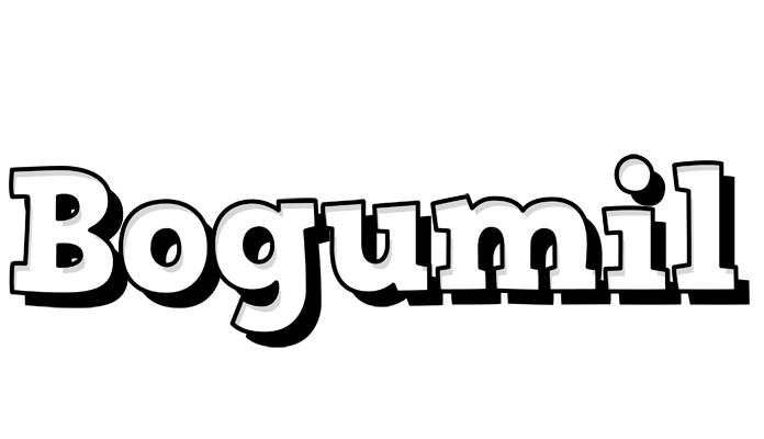 Bogumil snowing logo