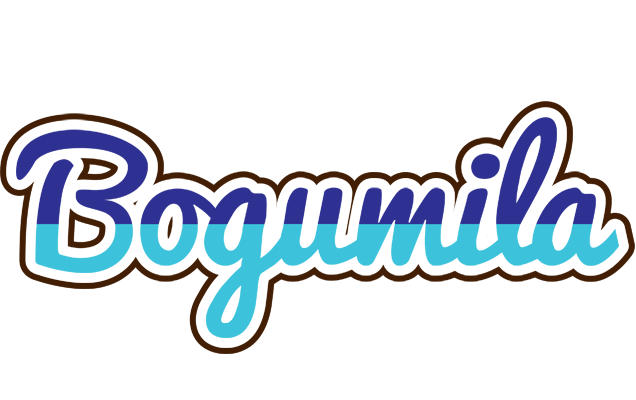 Bogumila raining logo