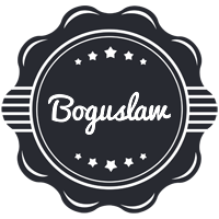 Boguslaw badge logo