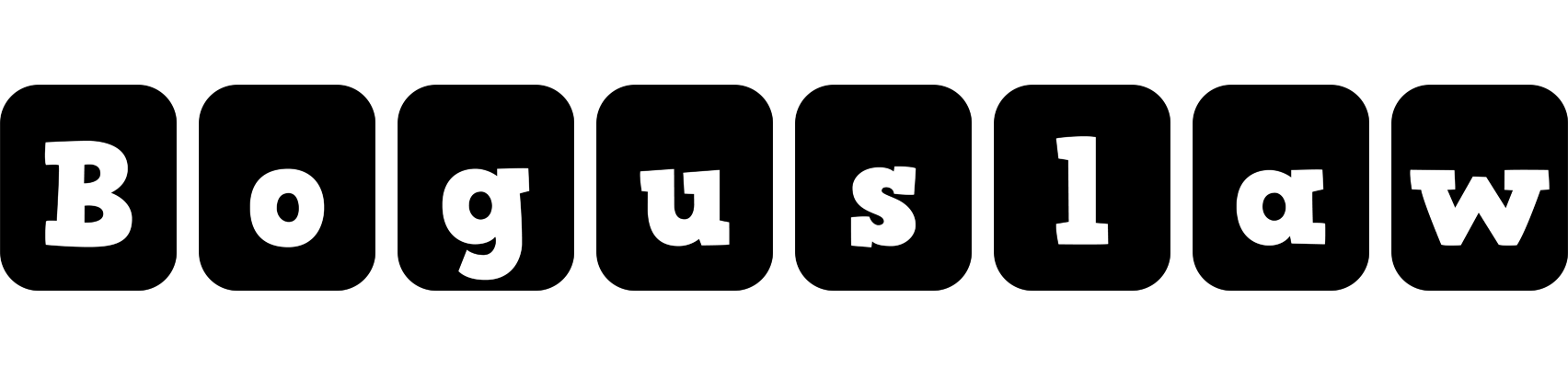 Boguslaw box logo