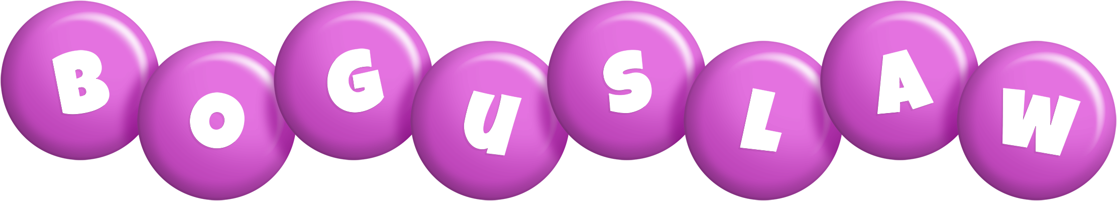 Boguslaw candy-purple logo