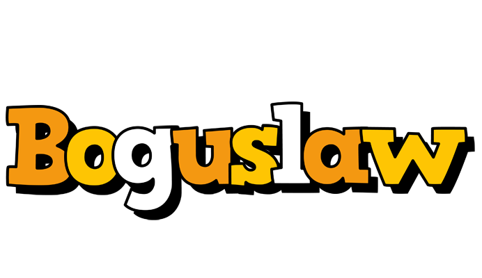 Boguslaw cartoon logo