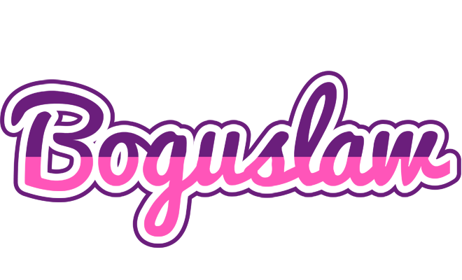 Boguslaw cheerful logo