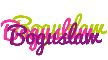 Boguslaw flowers logo