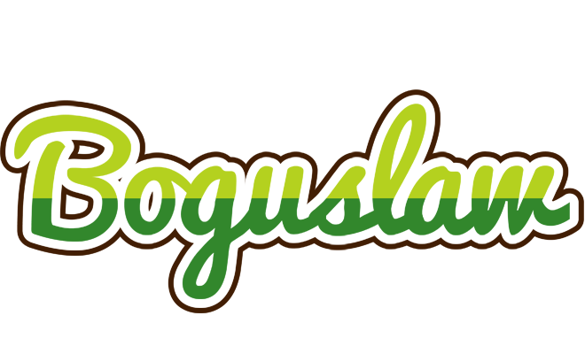 Boguslaw golfing logo
