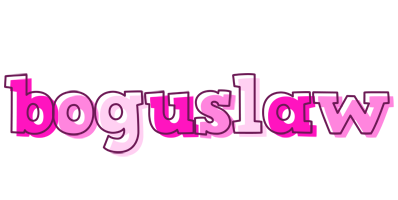 Boguslaw hello logo