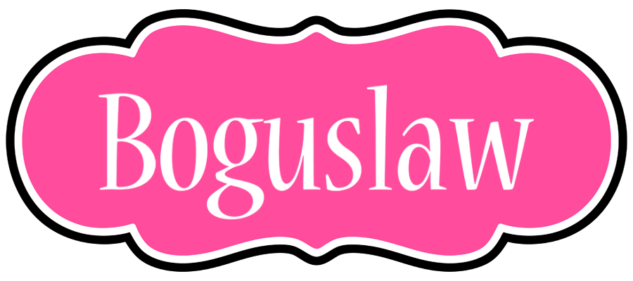 Boguslaw invitation logo