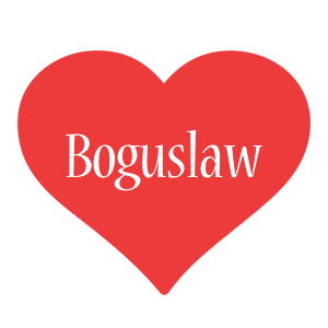 Boguslaw love logo