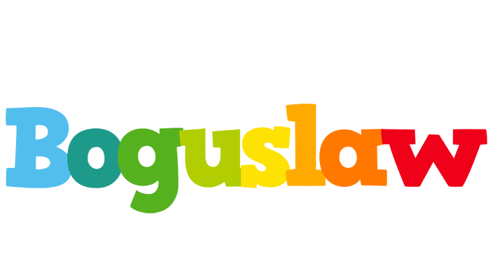 Boguslaw rainbows logo