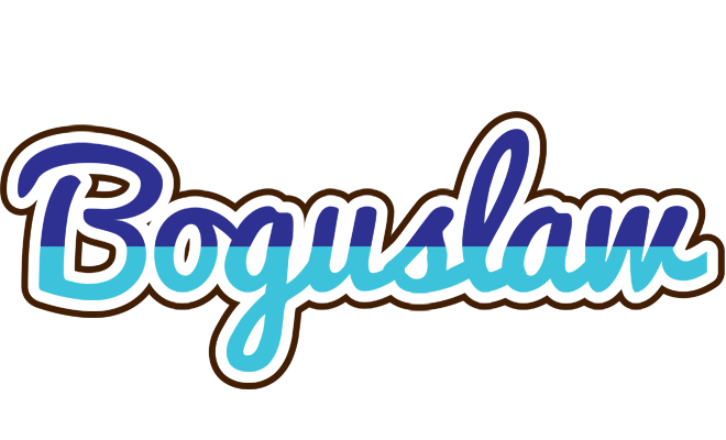 Boguslaw raining logo