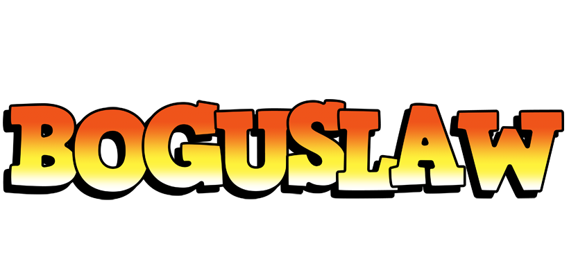 Boguslaw sunset logo
