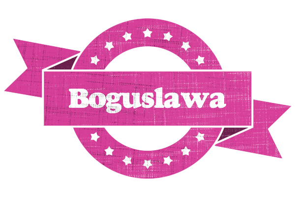 Boguslawa beauty logo
