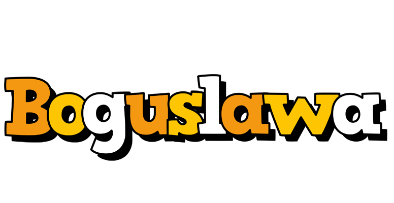 Boguslawa cartoon logo