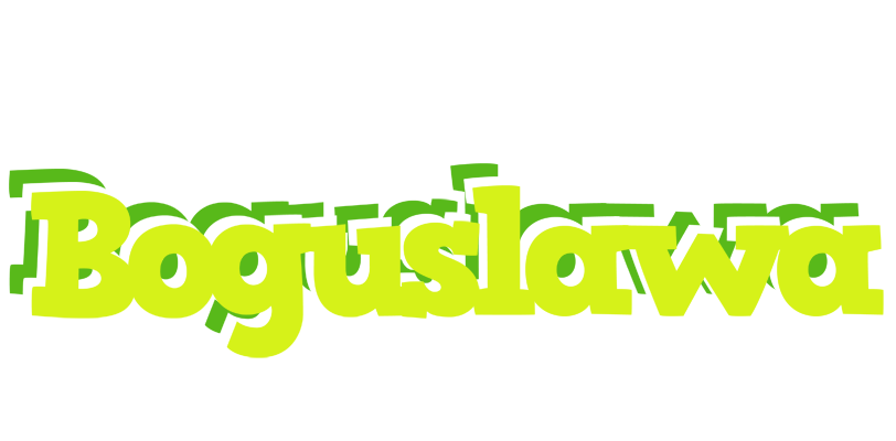 Boguslawa citrus logo