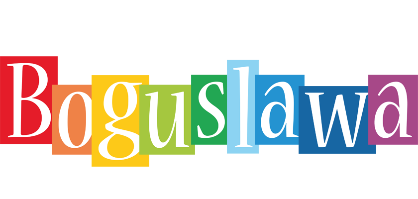 Boguslawa colors logo