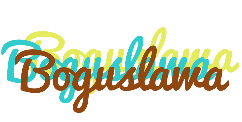 Boguslawa cupcake logo