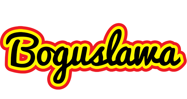 Boguslawa flaming logo
