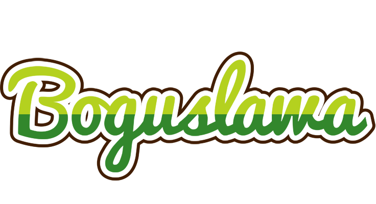 Boguslawa golfing logo