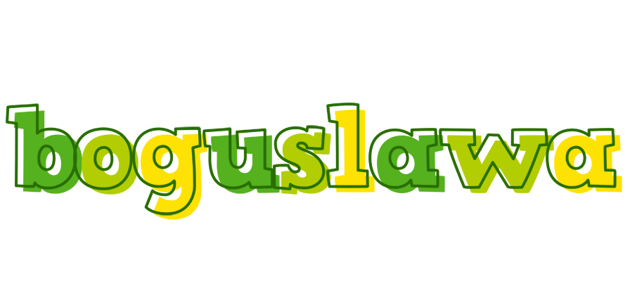 Boguslawa juice logo