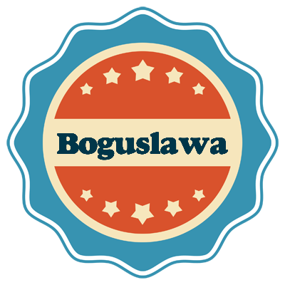 Boguslawa labels logo