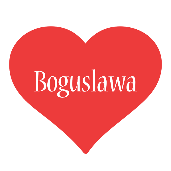 Boguslawa love logo