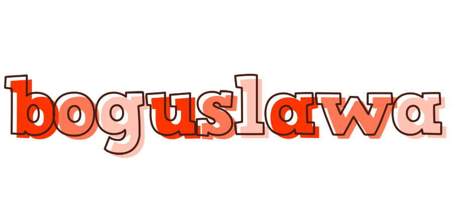 Boguslawa paint logo