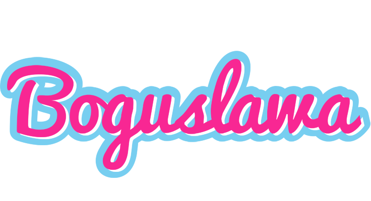 Boguslawa popstar logo