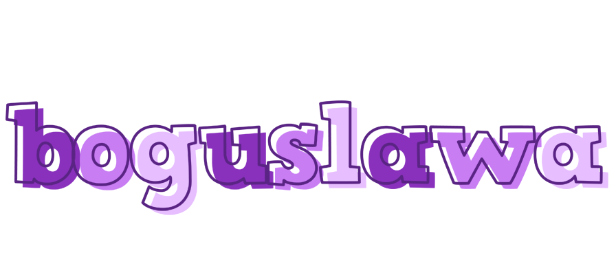 Boguslawa sensual logo