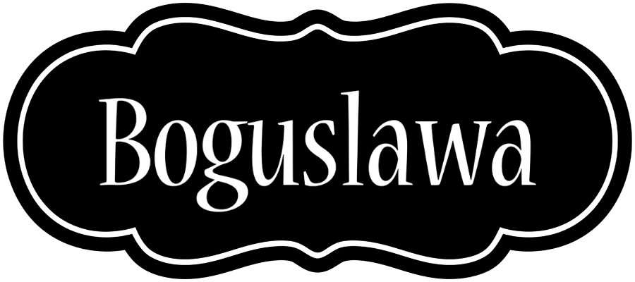 Boguslawa welcome logo