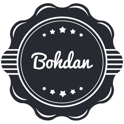 Bohdan badge logo