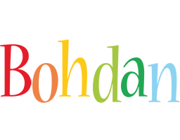 Bohdan birthday logo